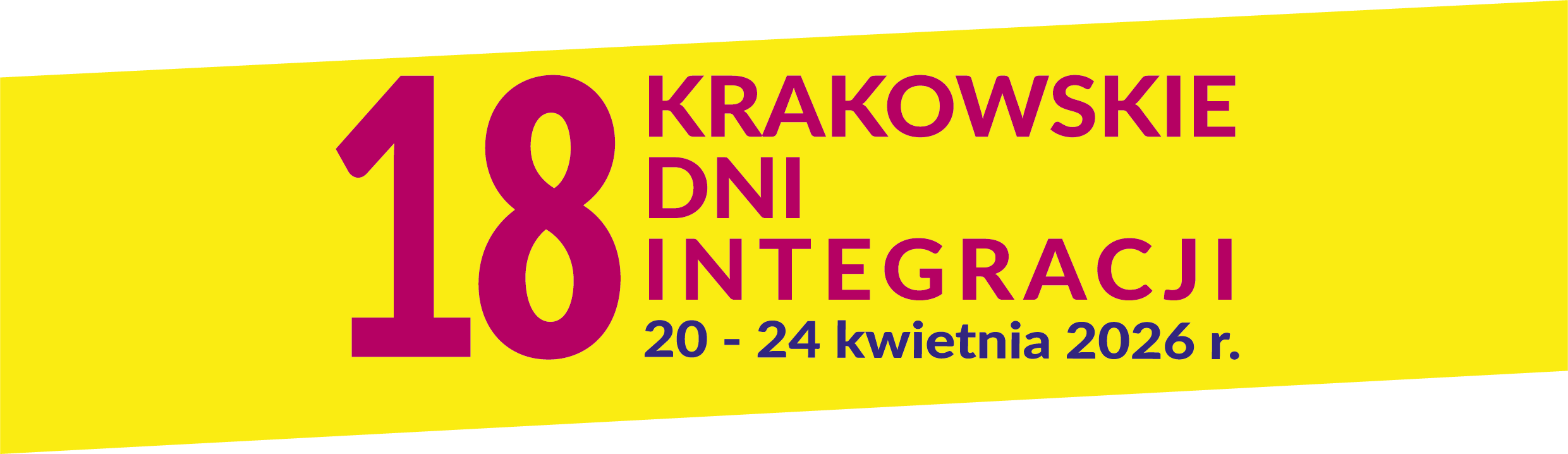 Logotyp Krakowskich Dni Integracji